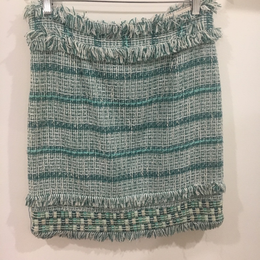 Brand New Tory Burch tweed pencil skirt